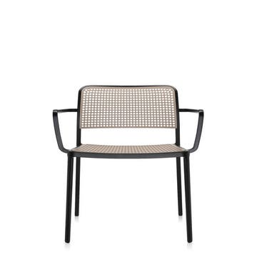 Fauteuil AUDREY de Kartell, Sable-Noir