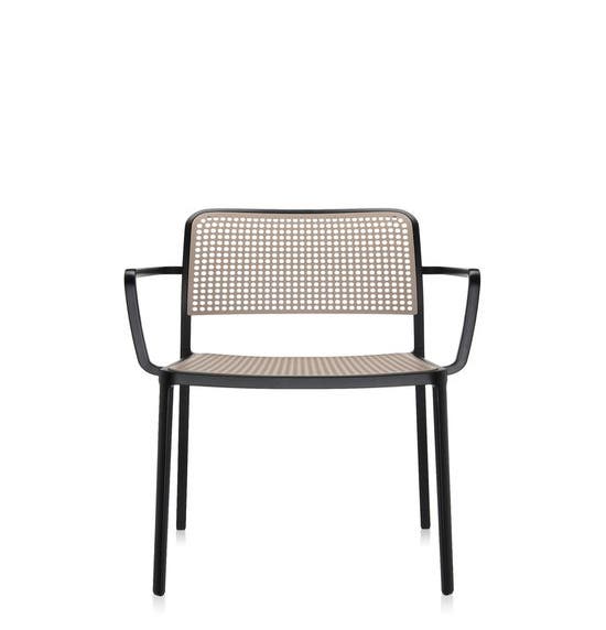 Fauteuil AUDREY de Kartell, Sable-Noir