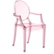 Fauteuil LOU LOU GHOST, Rose