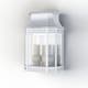 1/2 Applique murale LOUIS-PHILIPPE 2®, Blanc