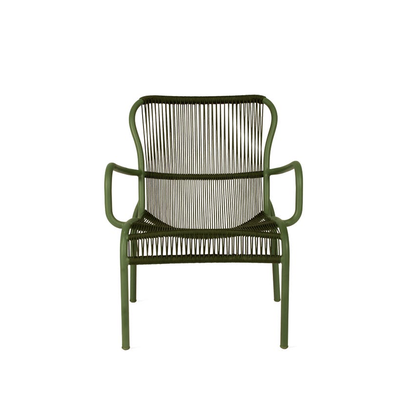 Chaise lounge LOOP de Vincent Sheppard, Moss Chaise lounge LOOP de Vincent Sheppard, Moss