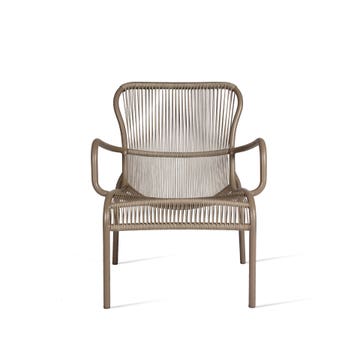 Chaise lounge LOOP, Taupe