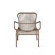 Chaise lounge LOOP, Taupe