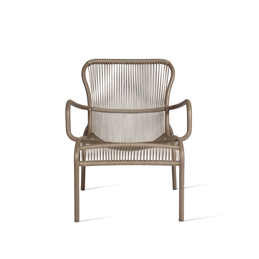 Chaise lounge LOOP de Vincent Sheppard, Taupe Chaise lounge LOOP de Vincent Sheppard, Taupe