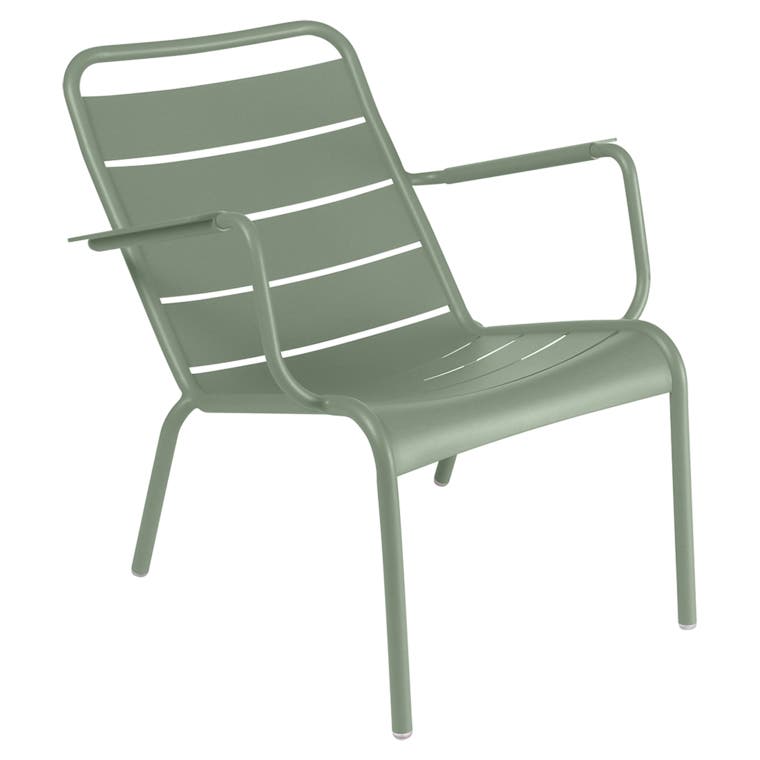 Fauteuil bas LUXEMBOURG de Fermob, Cactus Fauteuil bas LUXEMBOURG de Fermob, Cactus