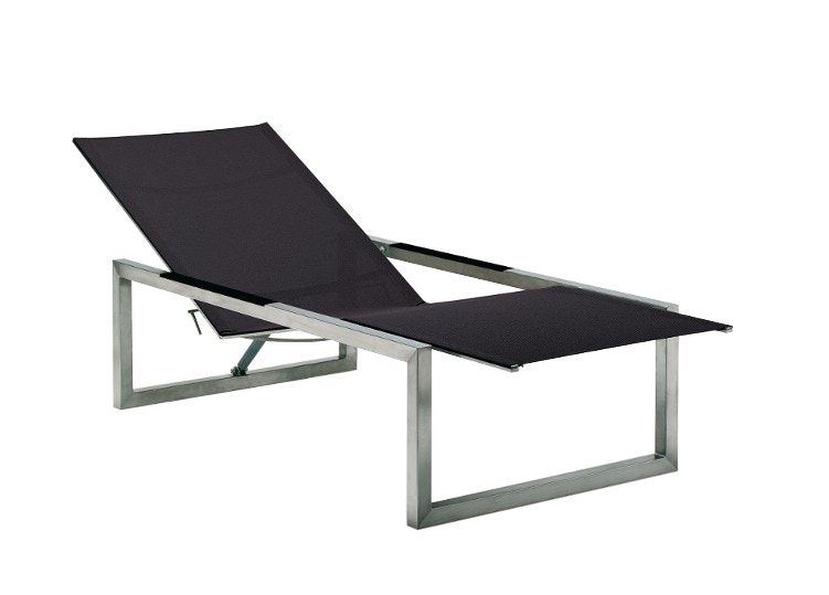 Lounger NINIX 195T EP de Royal Botania, Noir Lounger NINIX 195T EP de Royal Botania, Noir