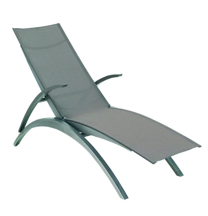 Lounger O-ZON 195 EP de Royal Botania, Cappuccino
