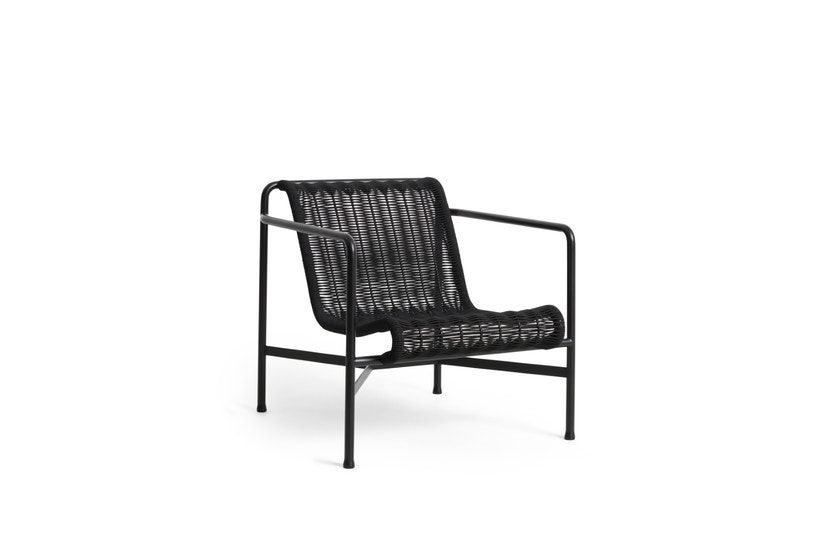 Lounger PALISSADE CORD LOW, Anthracite Lounger PALISSADE CORD LOW, Anthracite