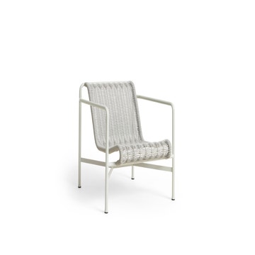 Lounger PALISSADE CORD LOW, Sky grey