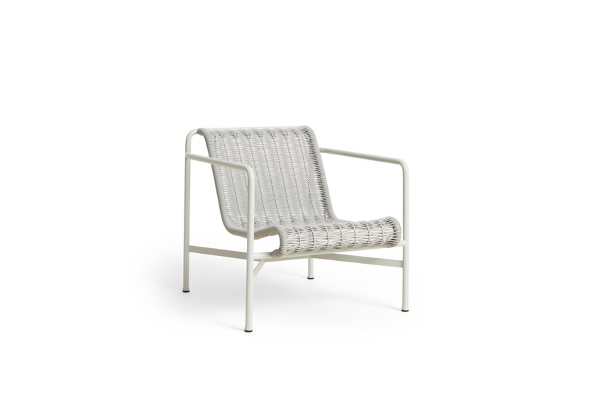 Lounger PALISSADE CORD LOW, Sky grey Lounger PALISSADE CORD LOW, Sky grey