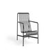 Lounger PALISSADE HIGH de Hay, Anthracite