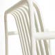 Lounger PALISSADE HIGH, Cream white