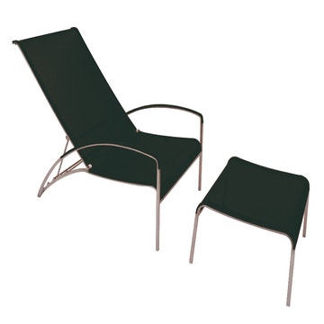 Lounger QT de Royal Botania, Noir