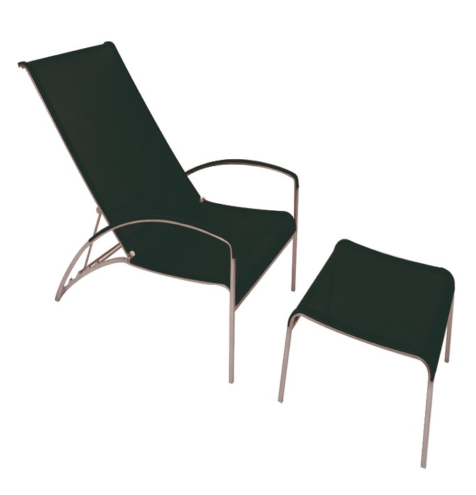 Lounger QT de Royal Botania, Noir