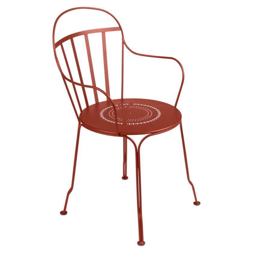 Fauteuil LOUVRE de Fermob, ocre rouge Fauteuil LOUVRE de Fermob, ocre rouge