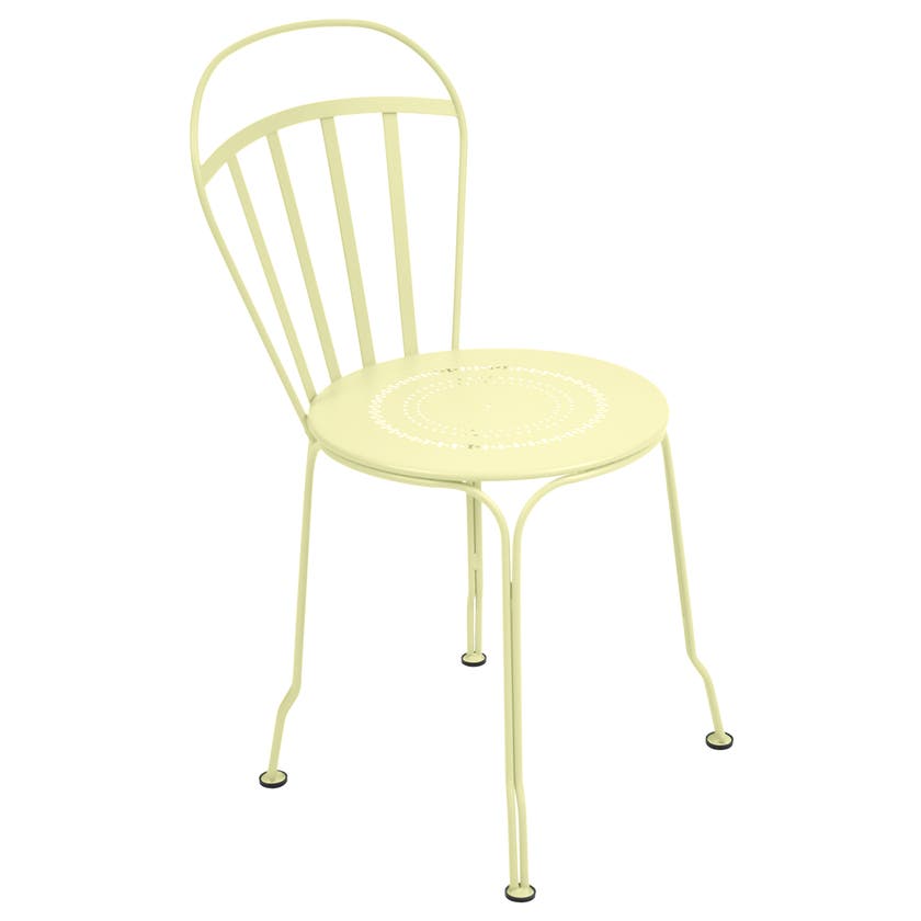 Chaise LOUVRE de Fermob, Citron givré Chaise LOUVRE de Fermob, Citron givré