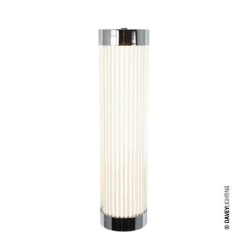 Applique PILLAR ÉTROITE LED H.40 de Davey Lighting, Chrome