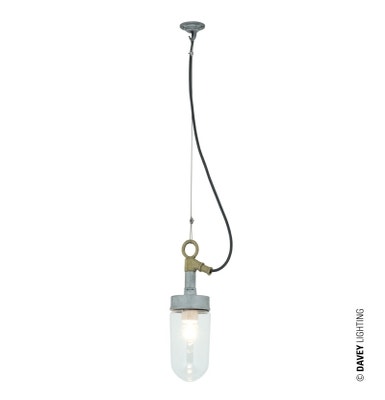 Suspension en verre galvanisé de Davey Lighting