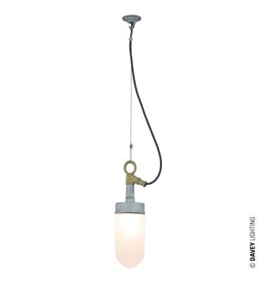 Suspension en verre galvanisé de Davey Lighting