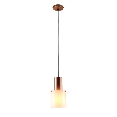 Suspension WALTER Taille 1 d'Original BTC, Opalin et Cuivre Suspension WALTER Taille 1 d'Original BTC, Opalin et Cuivre