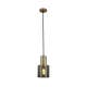 Suspension WALTER Taille 1 d'Original BTC, Anthracite et Laiton