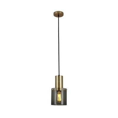 Suspension WALTER Taille 1 d'Original BTC, Anthracite et Laiton Suspension WALTER Taille 1 d'Original BTC, Anthracite et Laiton