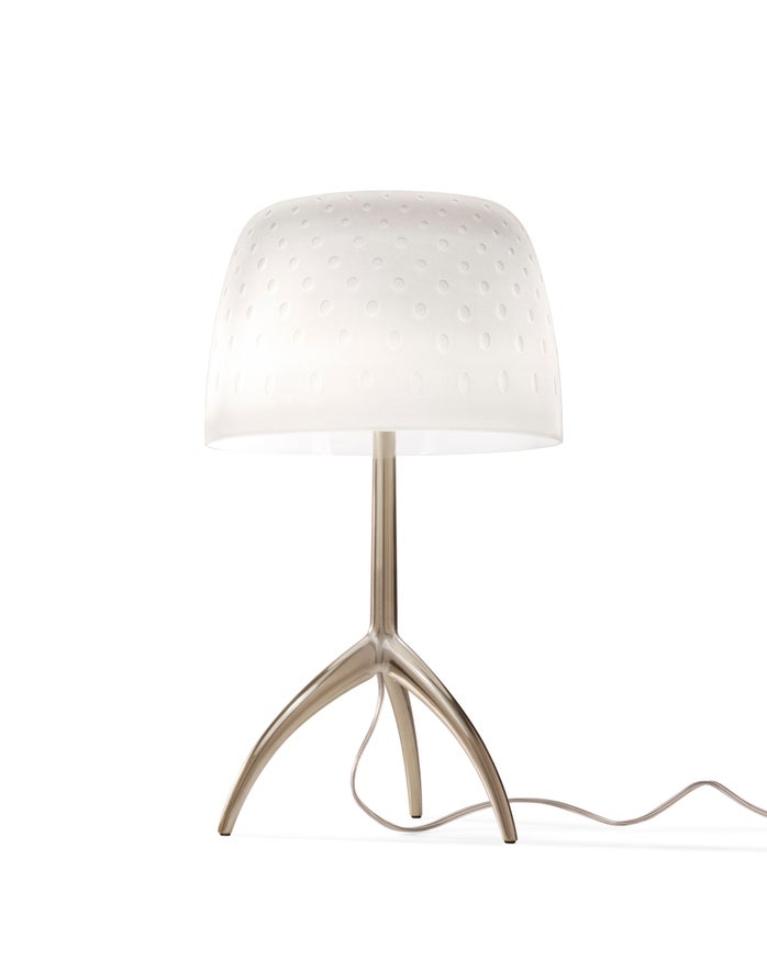 Lampe à poser LUMIERE PICCOLA 30th de Foscarini, Dimmable, Bulles Lampe à poser LUMIERE PICCOLA 30th de Foscarini, Dimmable, Bulles