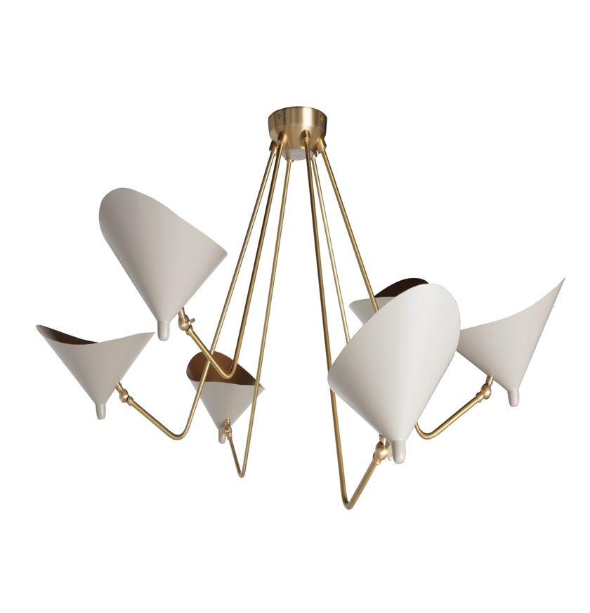 Lustre DINO de Gong, Blanc