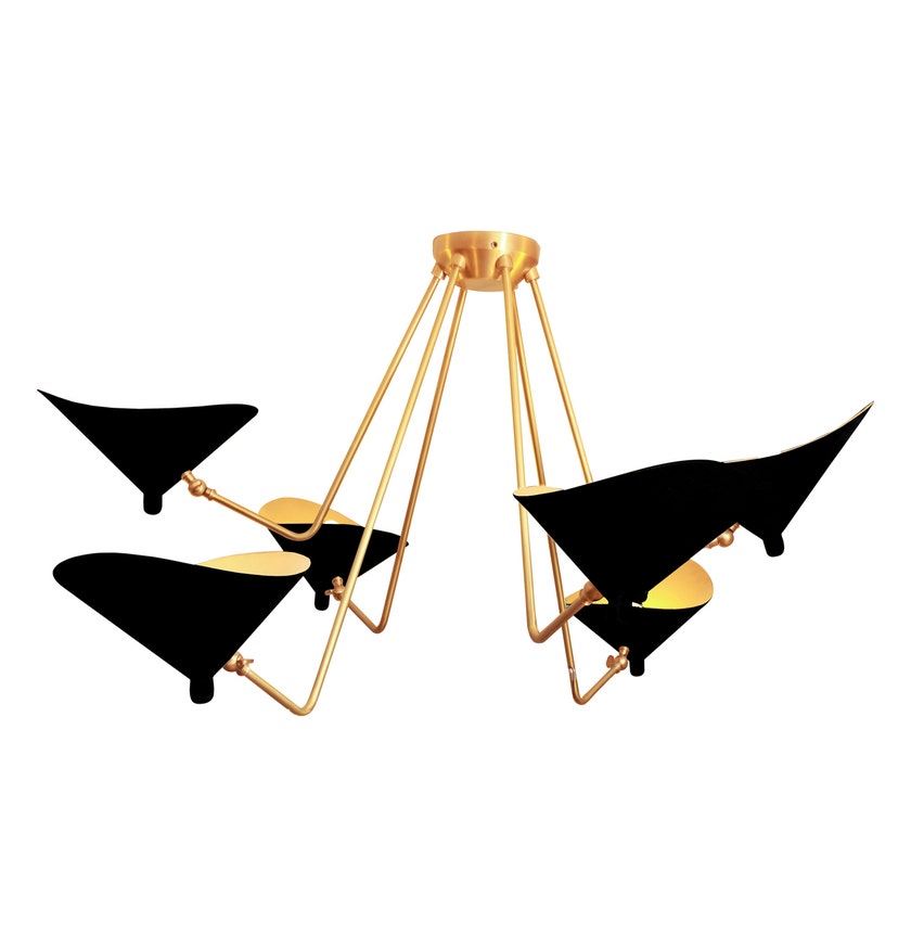 Lustre DINO de Gong, Noir
