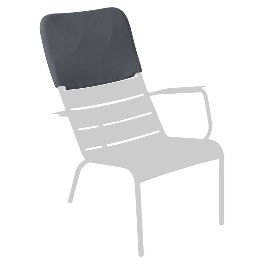 Appui-tête LUXEMBOURG de Fermob, Carbone Stéréo Appui-tête LUXEMBOURG de Fermob, Carbone Stéréo