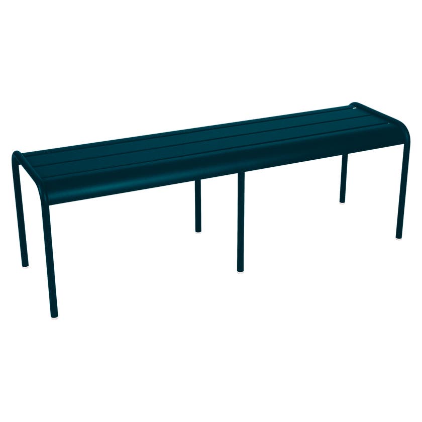 Banc LUXEMBOURG de Fermob, bleu acapulco Banc LUXEMBOURG de Fermob, bleu acapulco