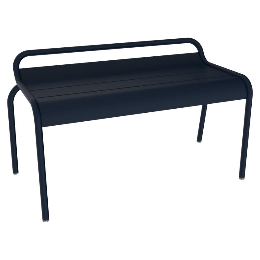 Banc Luxembourg compact Fermob Bleu abysse Banc Luxembourg compact Fermob Bleu abysse