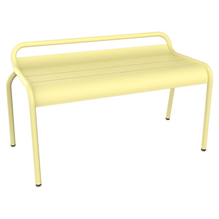 Banc Luxembourg compact Fermob citron givré Banc Luxembourg compact Fermob citron givré