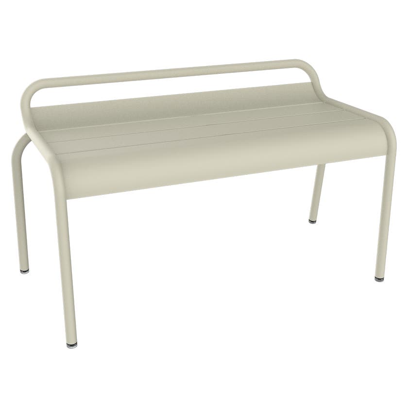 Banc Luxembourg compact Fermob Gris Argile Banc Luxembourg compact Fermob Gris Argile