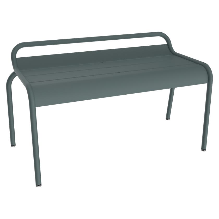 Banc Luxembourg compact Fermob Gris Orage Banc Luxembourg compact Fermob Gris Orage