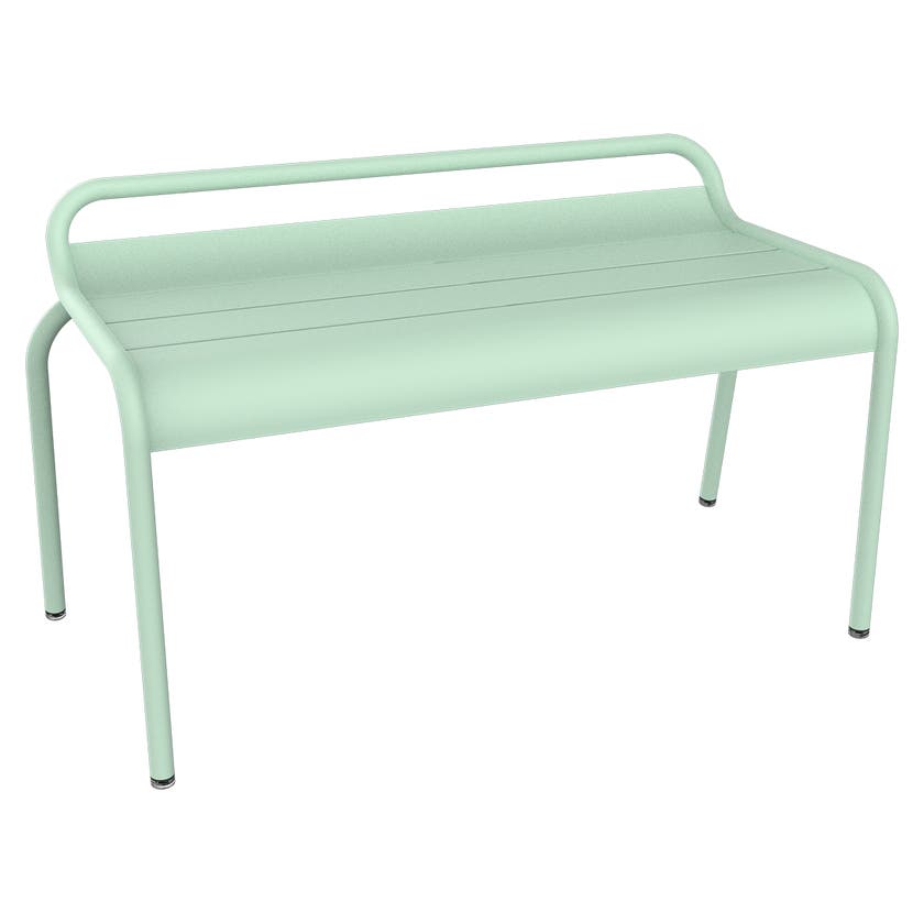 Banc compact LUXEMBOURG de Fermob, L.90 cm, Menthe glaciale Banc compact LUXEMBOURG de Fermob, L.90 cm, Menthe glaciale