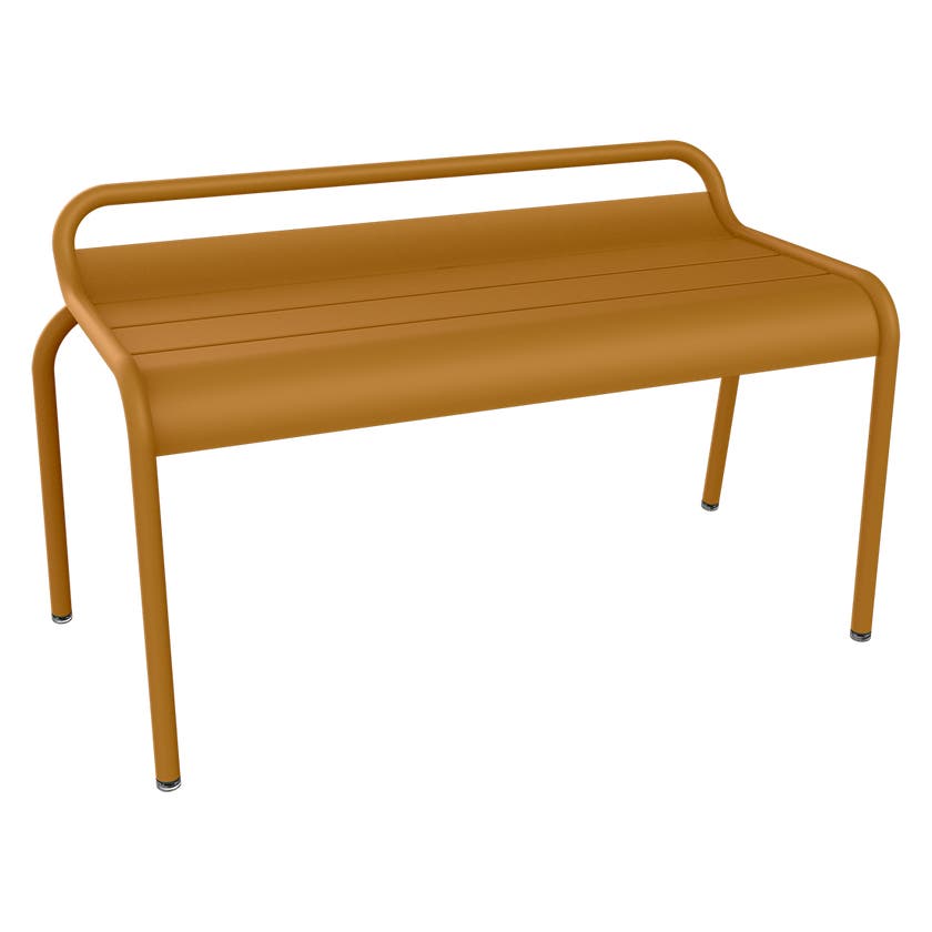 Banc compact LUXEMBOURG de Fermob, Pain d'épices Banc compact LUXEMBOURG de Fermob, Pain d'épices