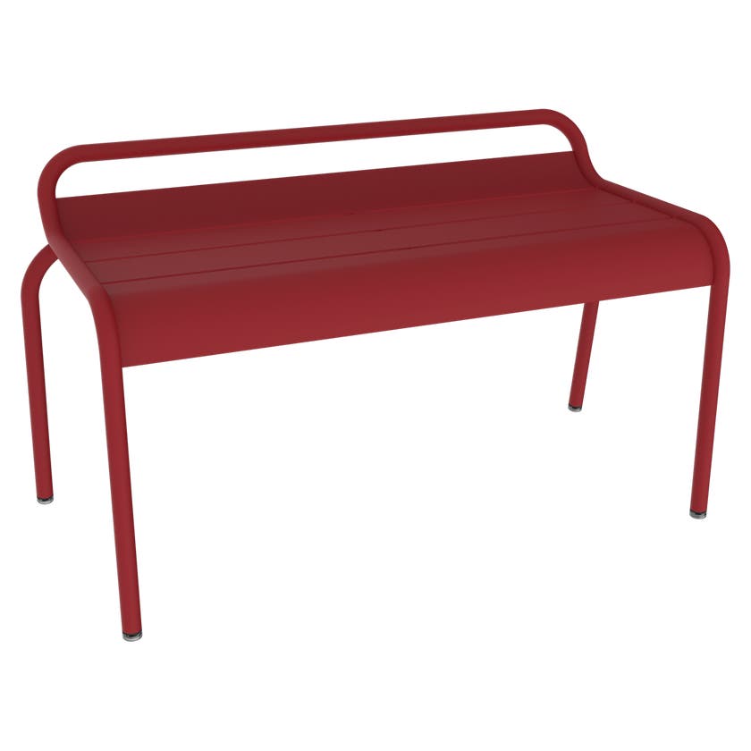 Banc Luxembourg compact Fermob Piment Banc Luxembourg compact Fermob Piment