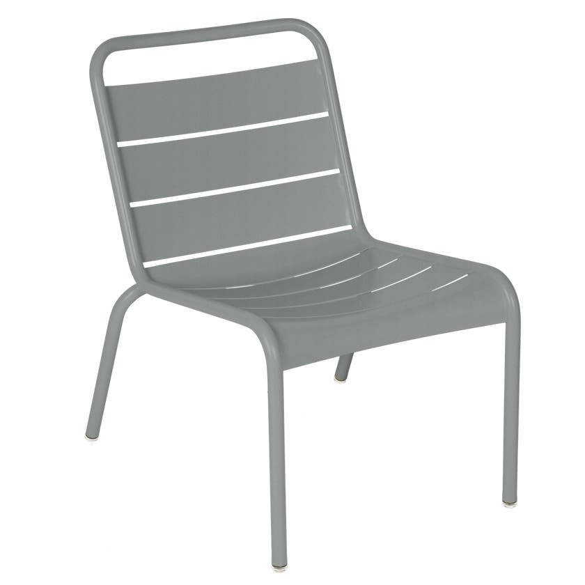 Chaise lounge LUXEMBOURG de Fermob, Gris lapilli Chaise lounge LUXEMBOURG de Fermob, Gris lapilli