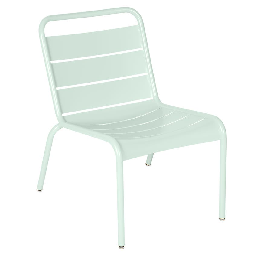 Chaise lounge LUXEMBOURG de Fermob, Menthe glaciale Chaise lounge LUXEMBOURG de Fermob, Menthe glaciale