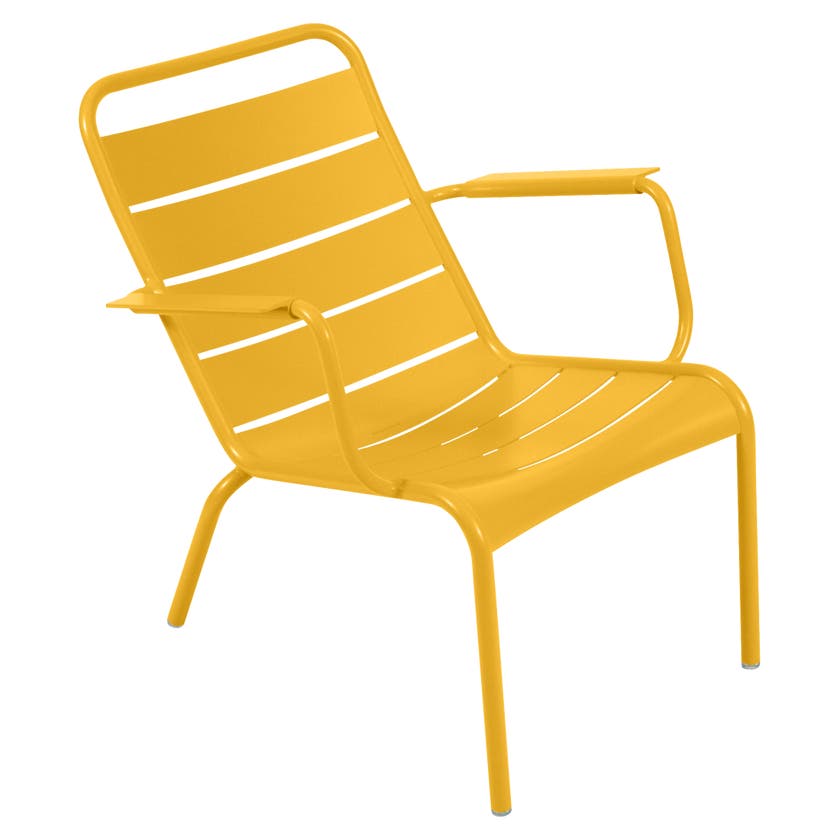Fauteuil bas LUXEMBOURG de Fermob, Miel Fauteuil bas LUXEMBOURG de Fermob, Miel