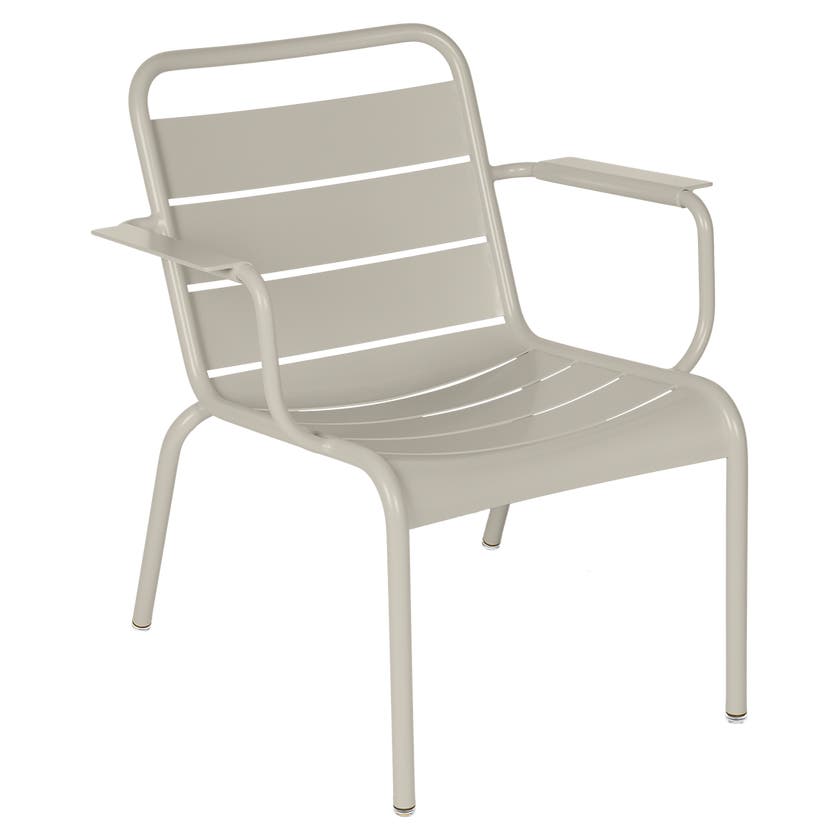 Fauteuil lounge LUXEMBOURG de Fermob, Gris argile Fauteuil lounge LUXEMBOURG de Fermob, Gris argile
