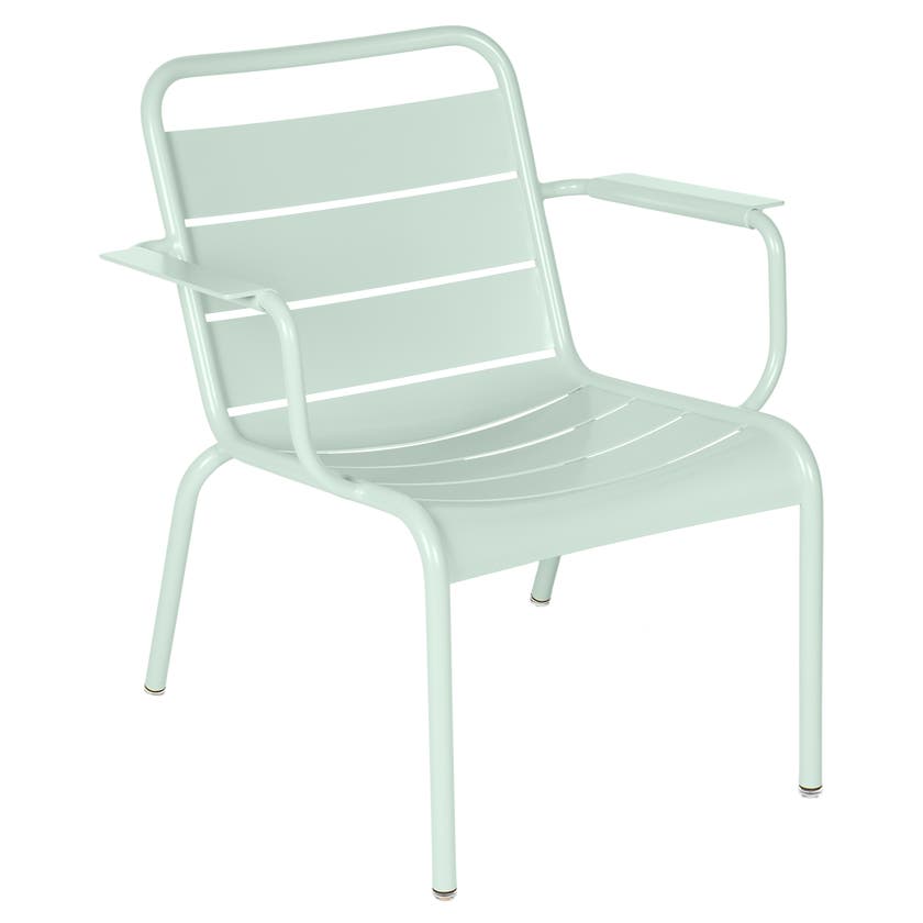 Fauteuil lounge LUXEMBOURG de Fermob, Menthe glaciale Fauteuil lounge LUXEMBOURG de Fermob, Menthe glaciale