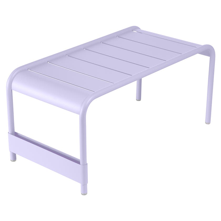 Grande table basse LUXEMBOURG de Fermob, Guimauve Grande table basse LUXEMBOURG de Fermob, Guimauve