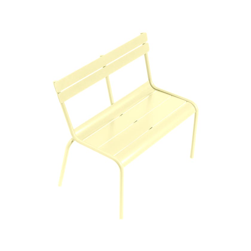 Banc LUXEMBOURG KID de Fermob, Citron givré Banc LUXEMBOURG KID de Fermob, Citron givré