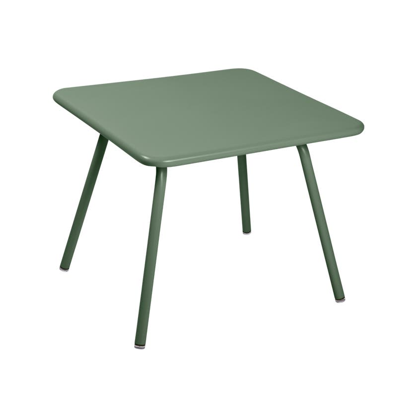 Table LUXEMBOURG KID 57 x 57 de Fermob, Cactus Table LUXEMBOURG KID 57 x 57 de Fermob, Cactus
