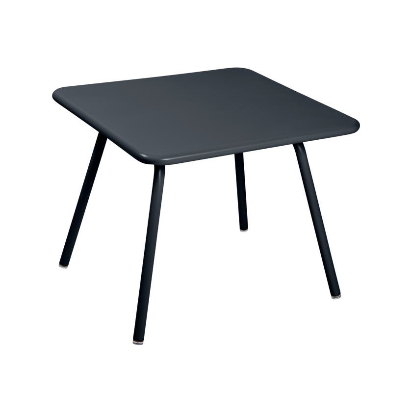 Table LUXEMBOURG KID 57 x 57 de Fermob, Carbone Table LUXEMBOURG KID 57 x 57 de Fermob, Carbone
