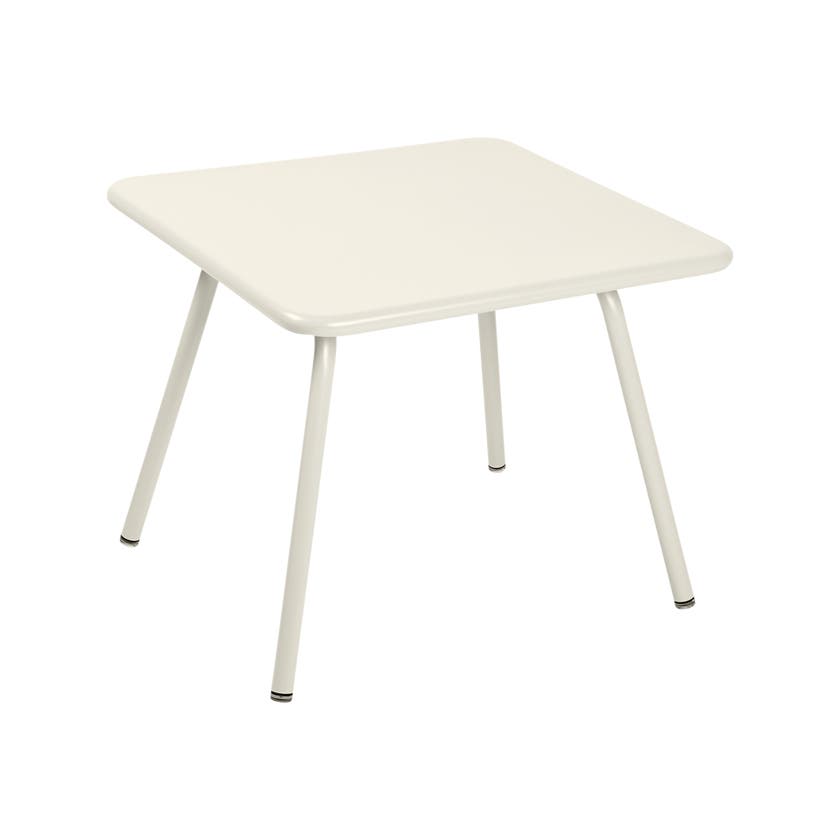 Table LUXEMBOURG KID 57 x 57 de Fermob, Gris argile Table LUXEMBOURG KID 57 x 57 de Fermob, Gris argile