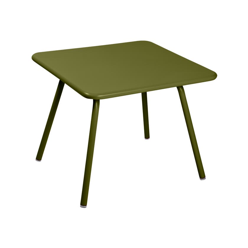 Table LUXEMBOURG KID de Fermob, 57 x 57 cm, Pesto Table LUXEMBOURG KID de Fermob, 57 x 57 cm, Pesto