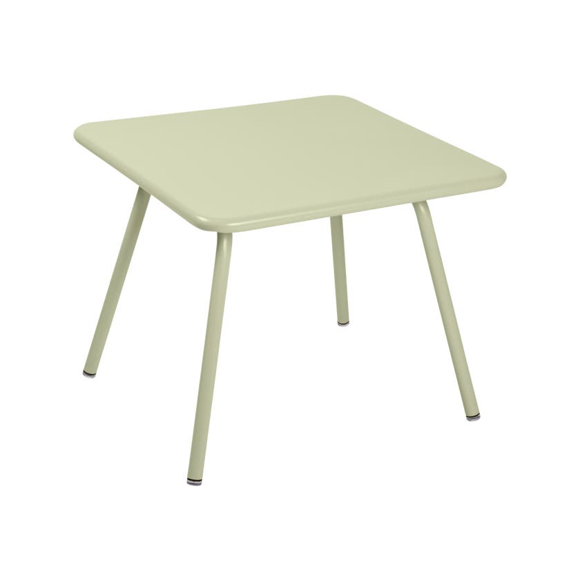 Table LUXEMBOURG KID 57 x 57 de Fermob, Tilleul Table LUXEMBOURG KID 57 x 57 de Fermob, Tilleul